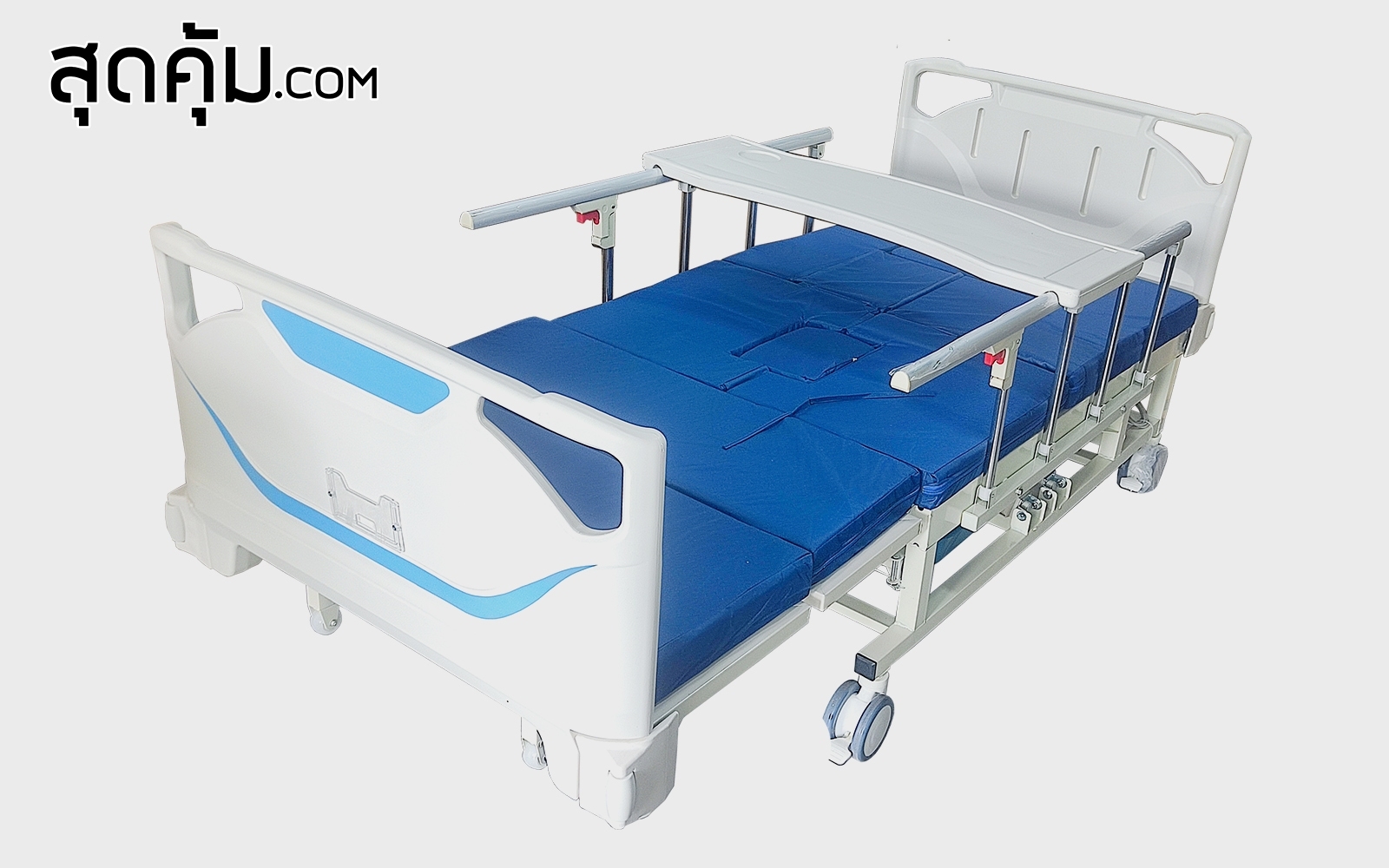 เตียงผู้ป่วยและคนชรา แบบปรับนั่งได้ ระบบไฟฟ้า 5 ฟังค์ชั่น รุ่น Y-64